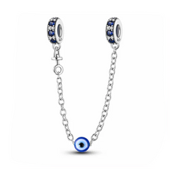 Blue Eye Safety Chain Charm