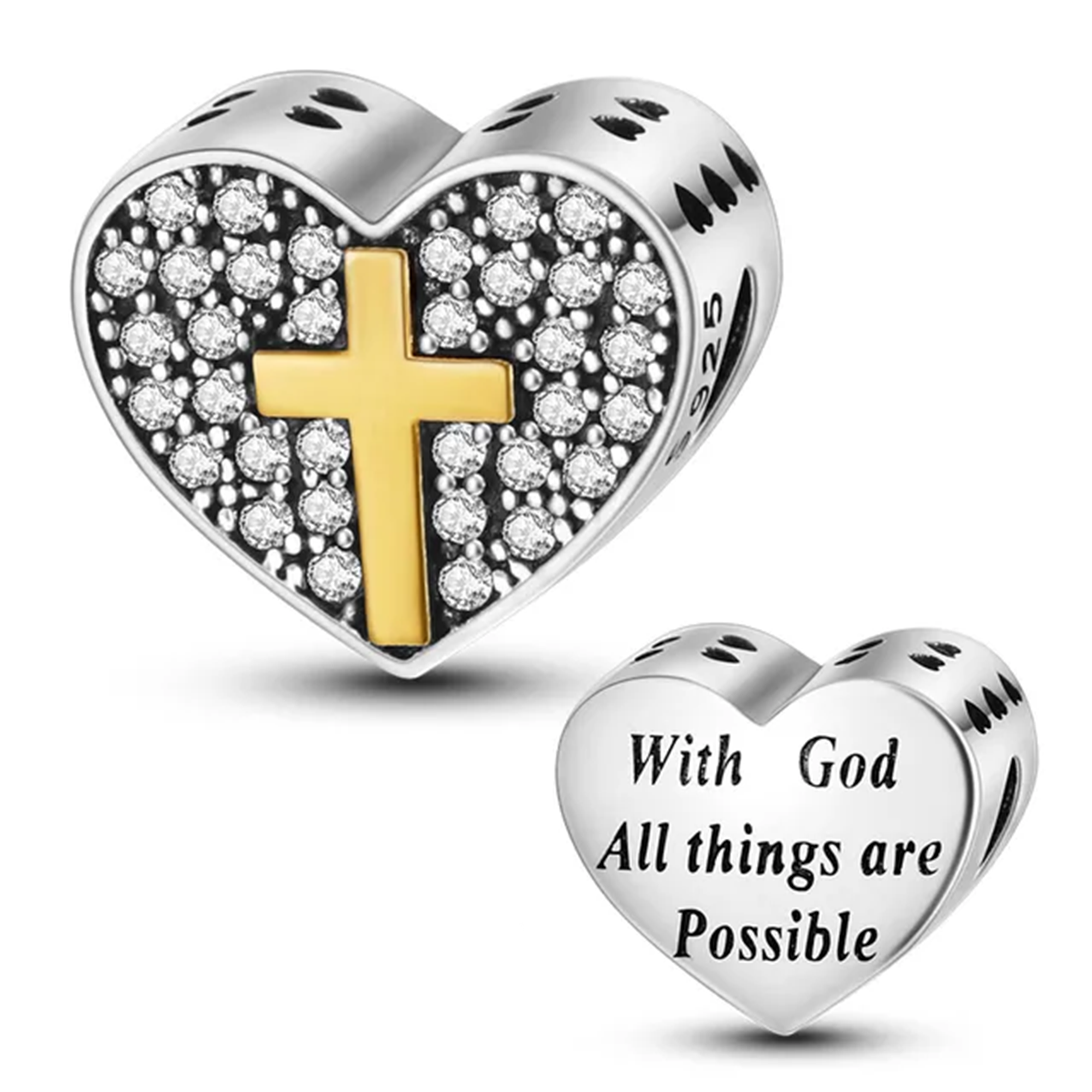 Cross Hope Charm