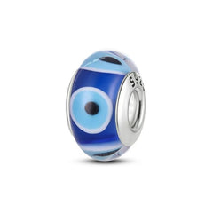 Evil Eye Murano Glass Charm