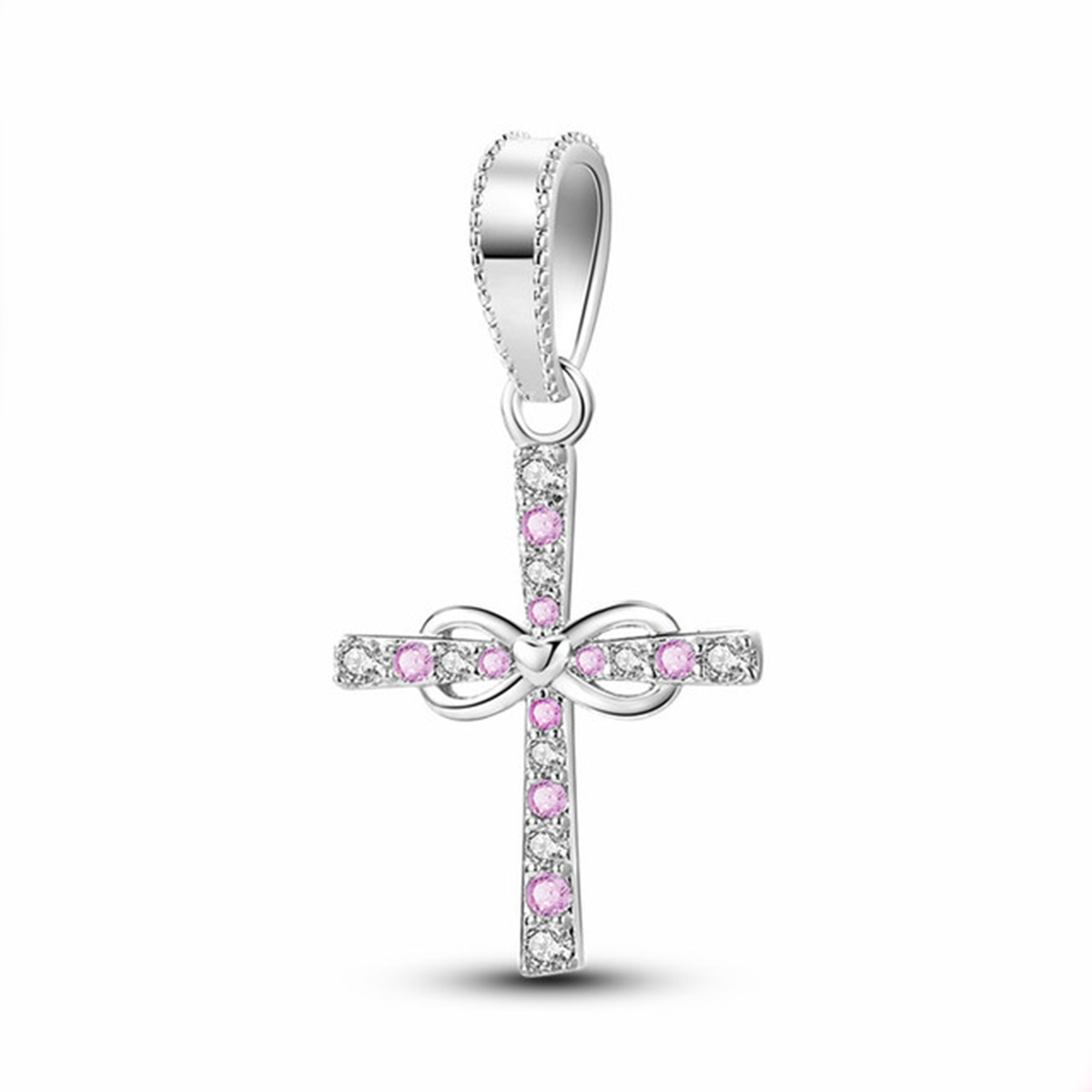 Forever Love Cross Charm