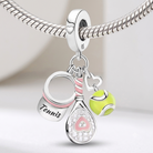 Tennis Charm For Pandora Bracelet - 