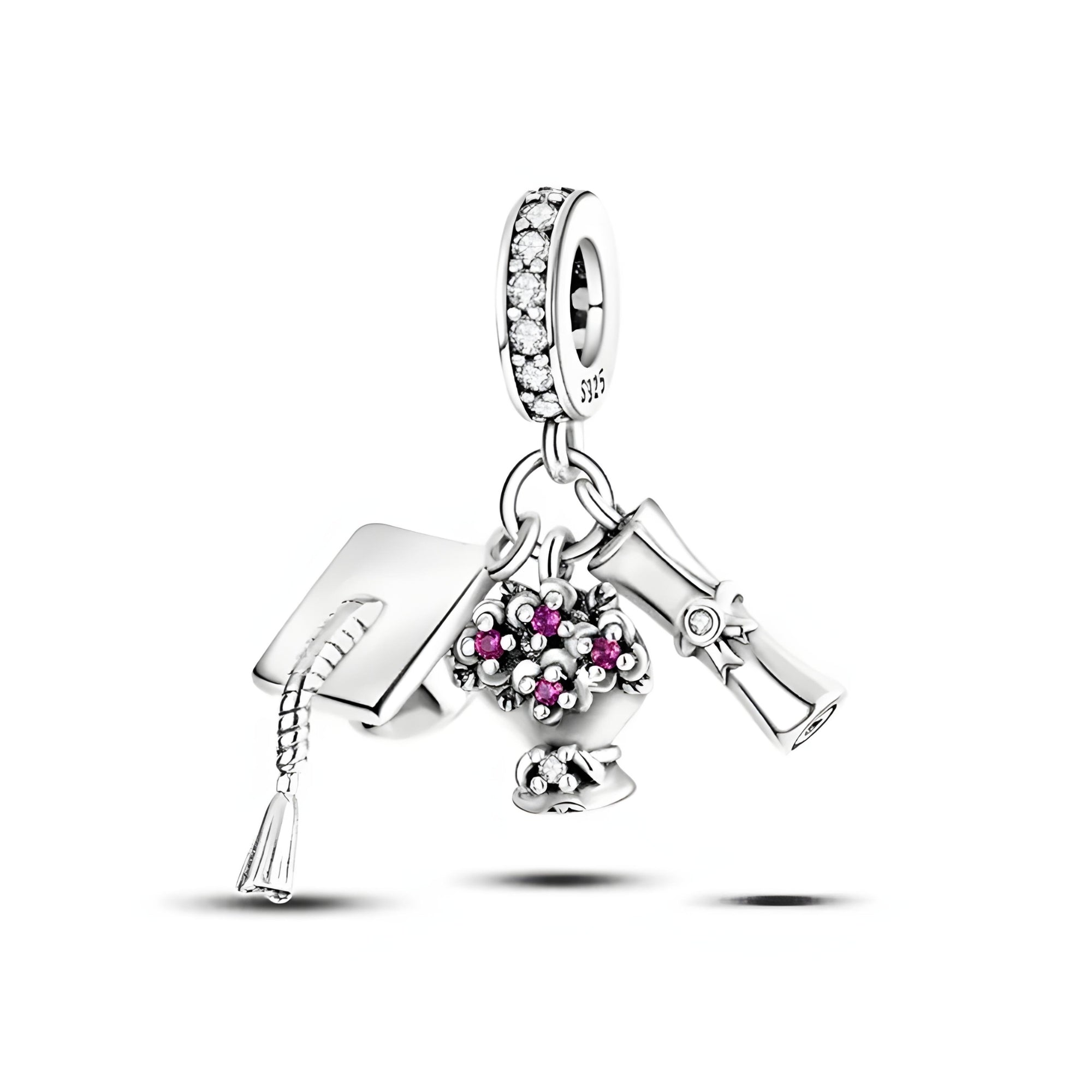 Graduation Charm For Pandora Bracelet, Designer Graduation Charm For Pandora Bracelet, Graduation Gifts For Her