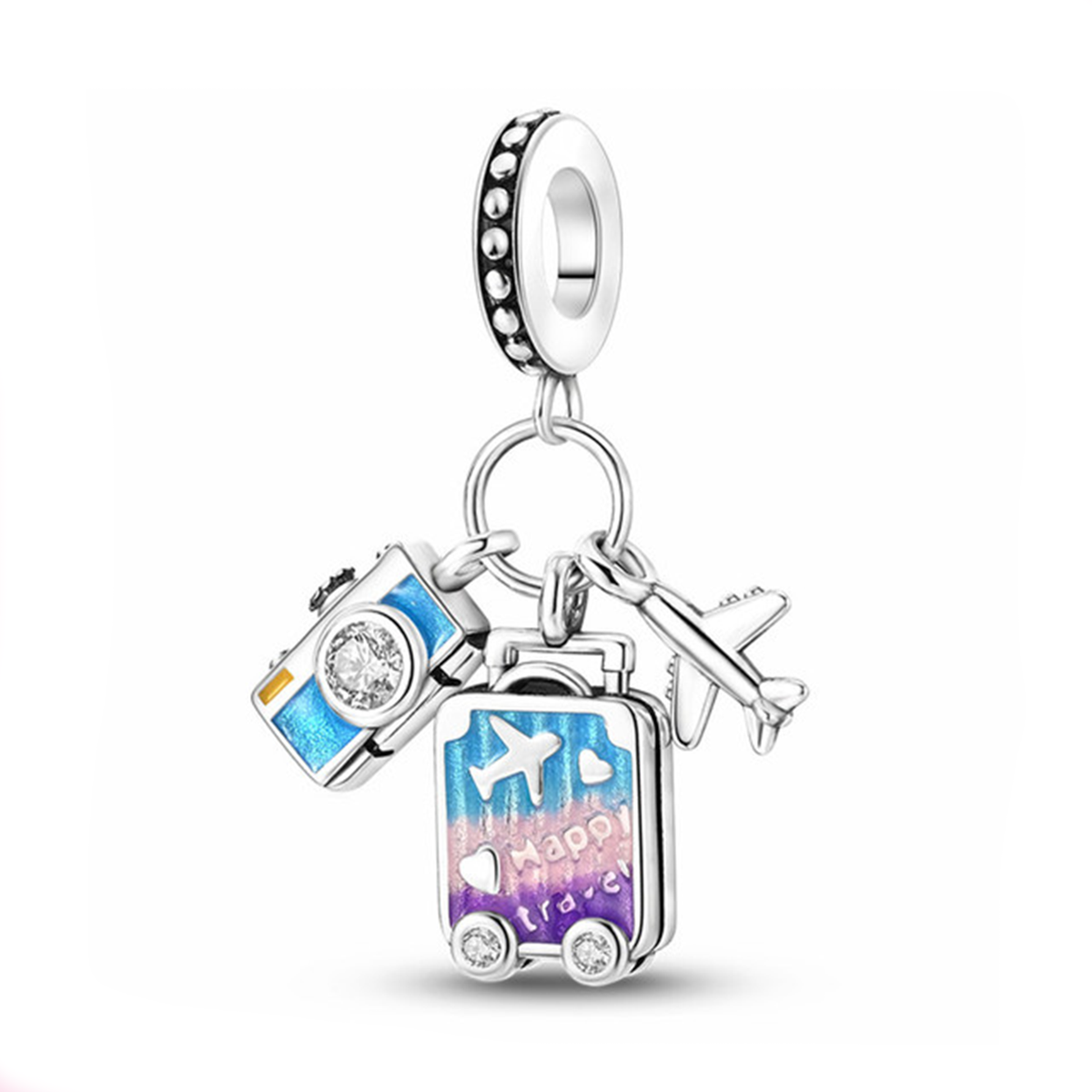 Happy Travel Charm