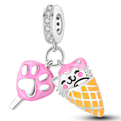 Ice Cream Dangle Charm