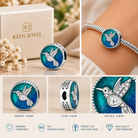 Hummingbird Charm - Jungle Hummingbird Charm For Bracelet