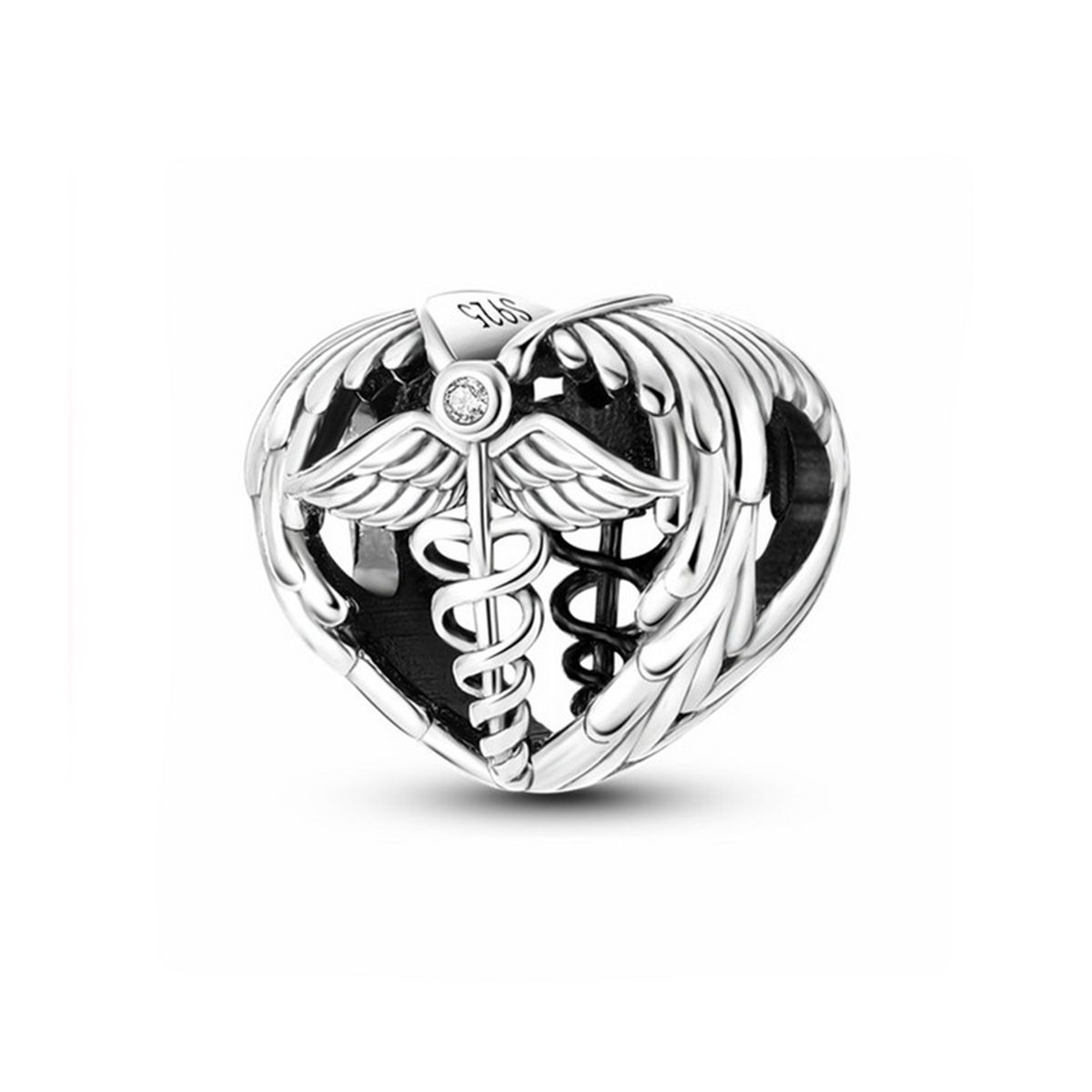 Medical Heart Charm