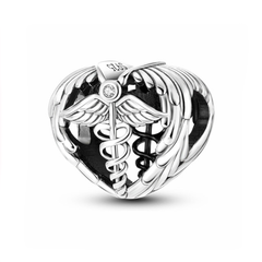 Medical Heart Charm