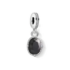 Midnight Charm - 925 Sterling Silver Black Elagance Charm