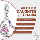 Pandora Mother And Daughter Charm For Pandora, Mother Love Charm For Pandora Bracelet, Mothers Day Gift, Daughter Gift, Mother Birthday Gifts