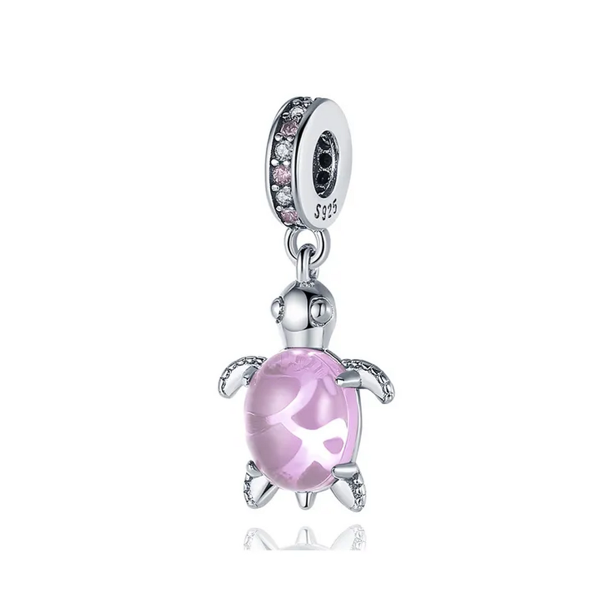 Purple Turtle Charm