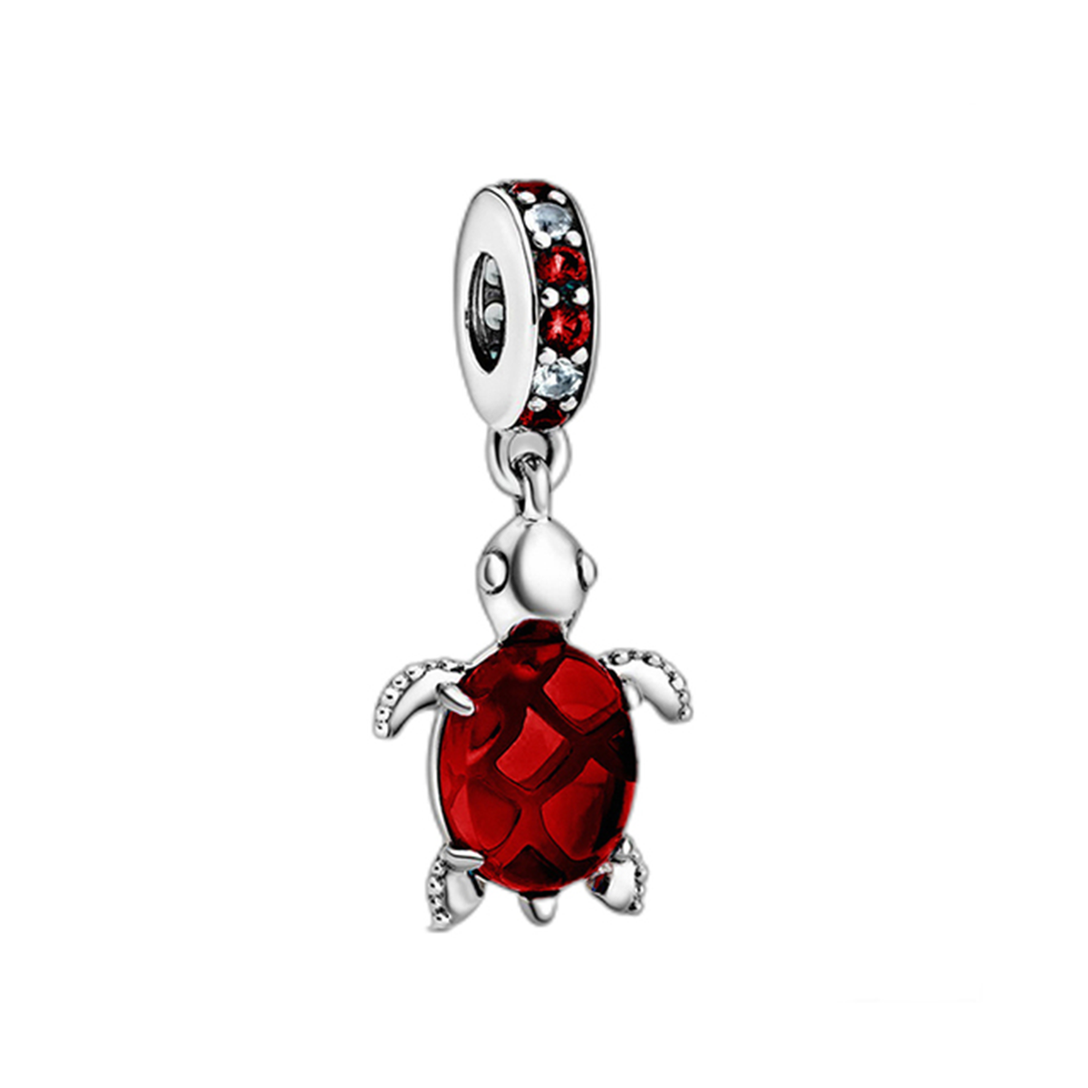 Red Turtle Charm