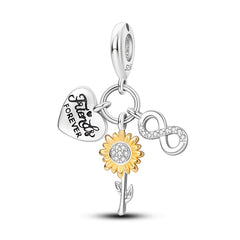 Sunflower Forever Charm