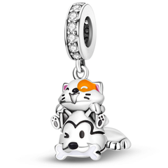 Sweet Dog and Cat Charm