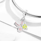 Tennis Charm For Pandora Bracelet - 925 Sterling Silver Tennis Charm - Gifts For Her