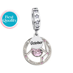 October Birthstone Charm