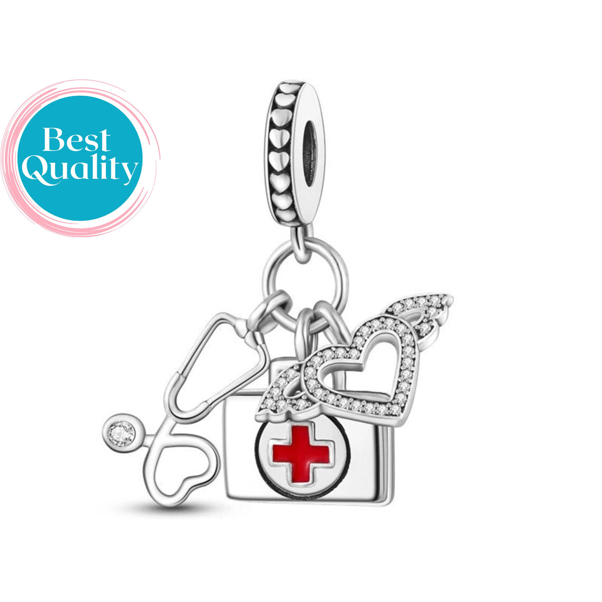 Angel Nurse Charm