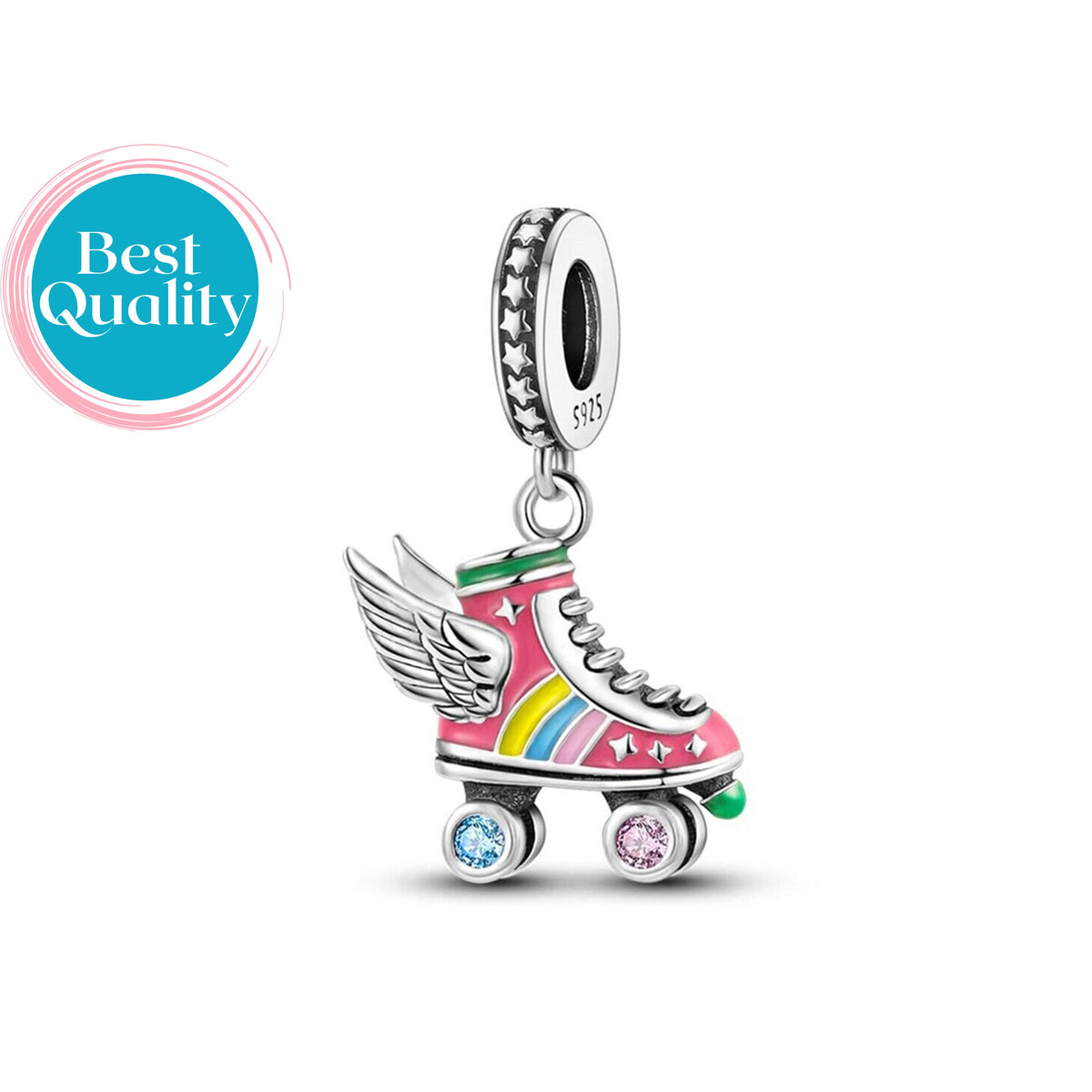 Roller Skater Charm